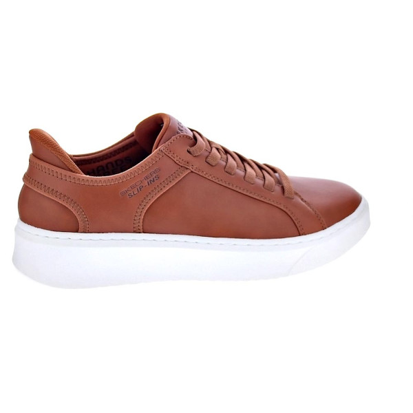 Zapatillas Skechers zapatos Hombre modelo Slip-ins Court Break Double Marrón Elástico