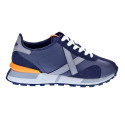 Zapatillas Munich zapatos Hombre modelo Sapporo 192 Azul Cordón