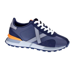 Zapatillas Munich zapatos Hombre modelo Sapporo 192 Azul Cordón 2
