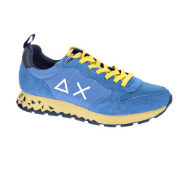 Zapatillas Sun68 AX zapatos Hombre modelo Tom Snake Azul Cordón 2