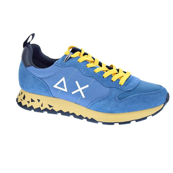Zapatillas Sun68 AX zapatos Hombre modelo Tom Snake Azul Cordón