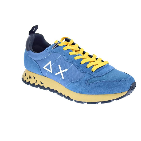 Zapatillas Sun68 AX zapatos Hombre modelo Tom Snake Azul Cordón