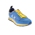 Zapatillas Sun68 AX zapatos Hombre modelo Tom Snake Azul Cordón