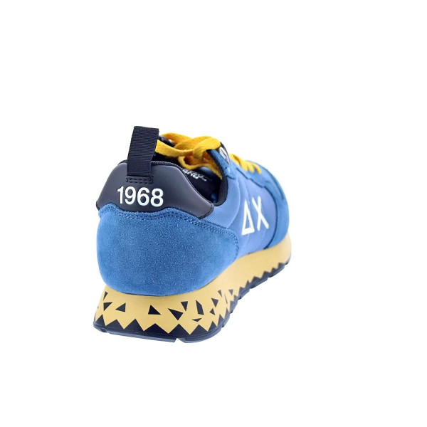 Zapatillas Sun68 AX zapatos Hombre modelo Tom Snake Azul Cordón
