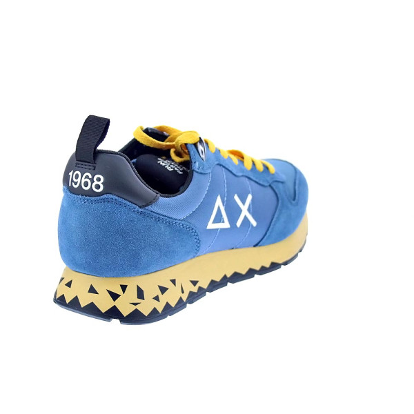 Zapatillas Sun68 AX zapatos Hombre modelo Tom Snake Azul Cordón