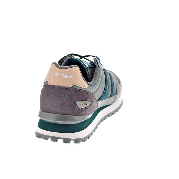 Zapatillas Teddy Smith zapatos Hombre modelo 120198 Verde Cordón