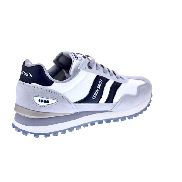 Zapatillas Teddy Smith zapatos Hombre modelo 120198 Blanco Cordón