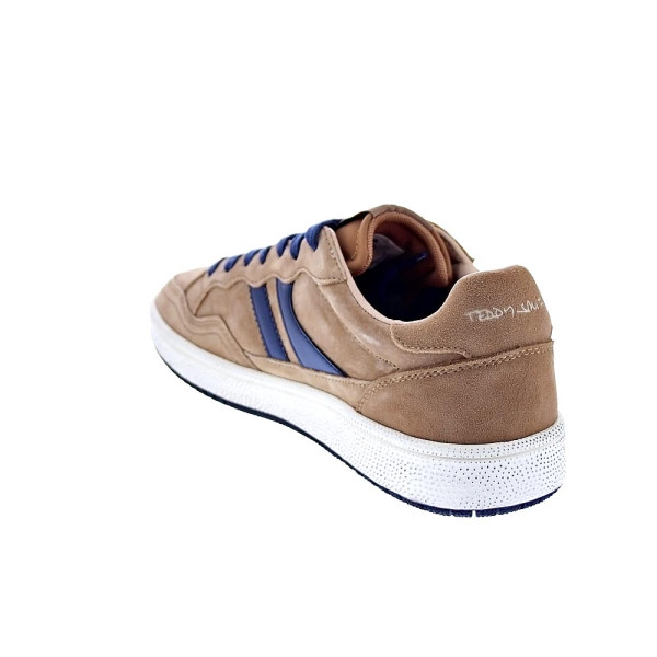 Zapatillas Teddy Smith zapatos Hombre modelo 120310 Marrón Cordón