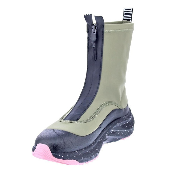 Botines Duuo zapatos Mujer modelo Scuba Trx 16 Verde Cremallera