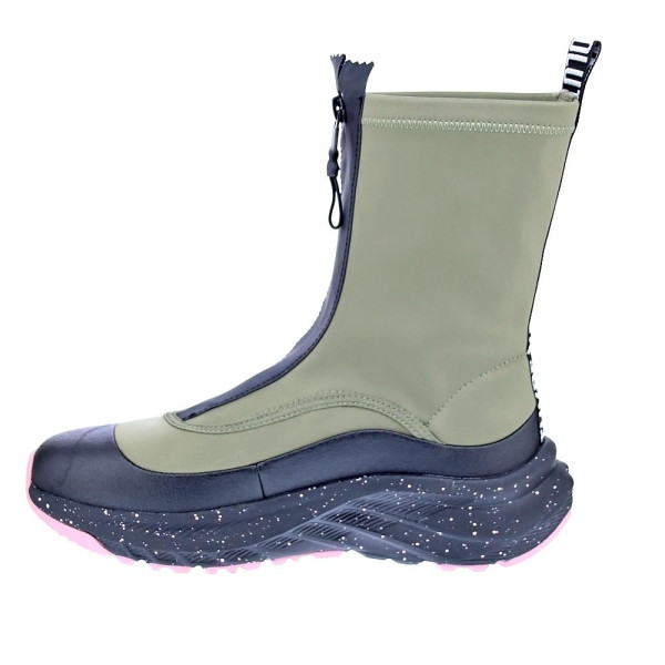 Botines Duuo zapatos Mujer modelo Scuba Trx 16 Verde Cremallera