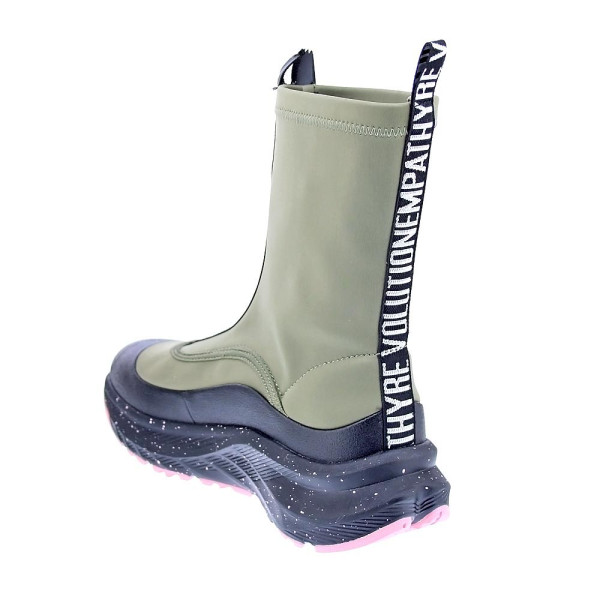 Botines Duuo zapatos Mujer modelo Scuba Trx 16 Verde Cremallera