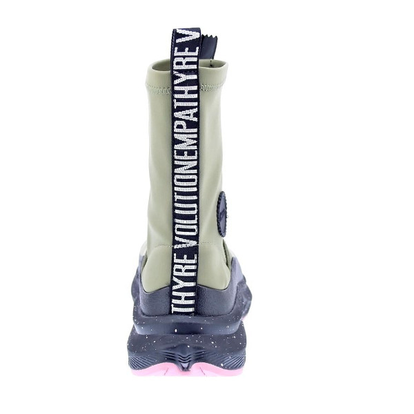 Botines Duuo zapatos Mujer modelo Scuba Trx 16 Verde Cremallera