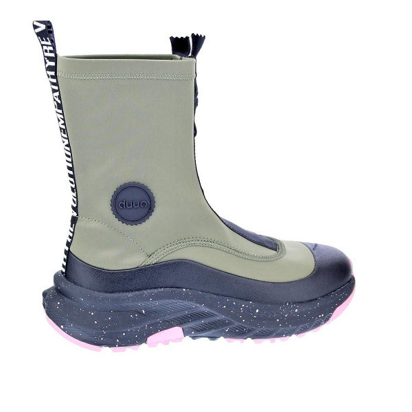 Botines Duuo zapatos Mujer modelo Scuba Trx 16 Verde Cremallera