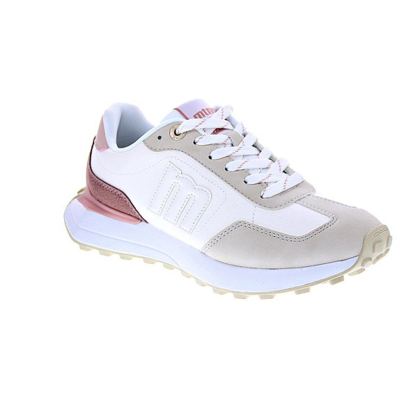 Zapatillas Mtng zapatos Mujer modelo Zinc Blanco Cordón