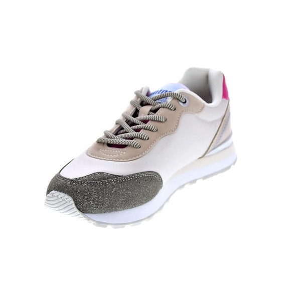 Zapatillas Mtng zapatos Mujer modelo Joggo Beige Cordón