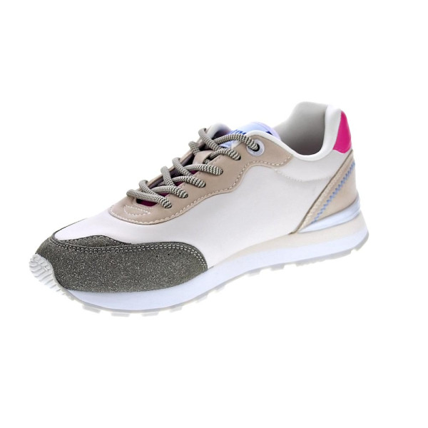 Zapatillas Mtng zapatos Mujer modelo Joggo Beige Cordón