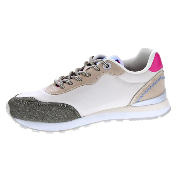 Zapatillas Mtng zapatos Mujer modelo Joggo Beige Cordón