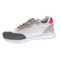 Zapatillas Mtng zapatos Mujer modelo Joggo Beige Cordón