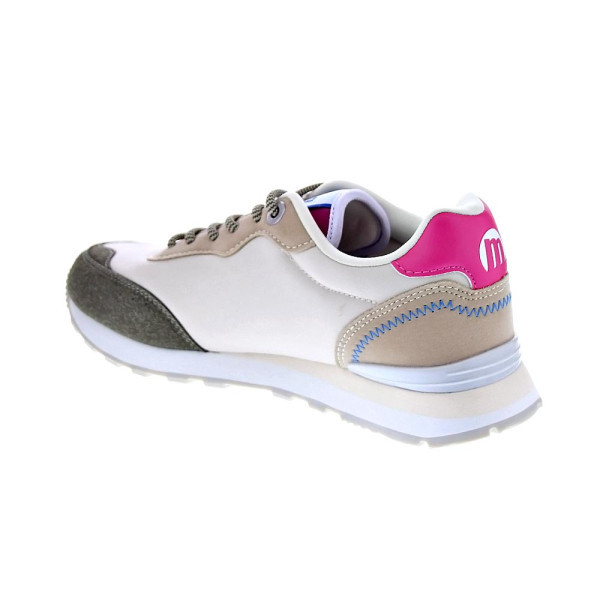 Zapatillas Mtng zapatos Mujer modelo Joggo Beige Cordón