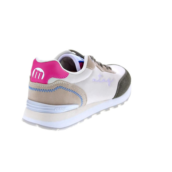 Zapatillas Mtng zapatos Mujer modelo Joggo Beige Cordón