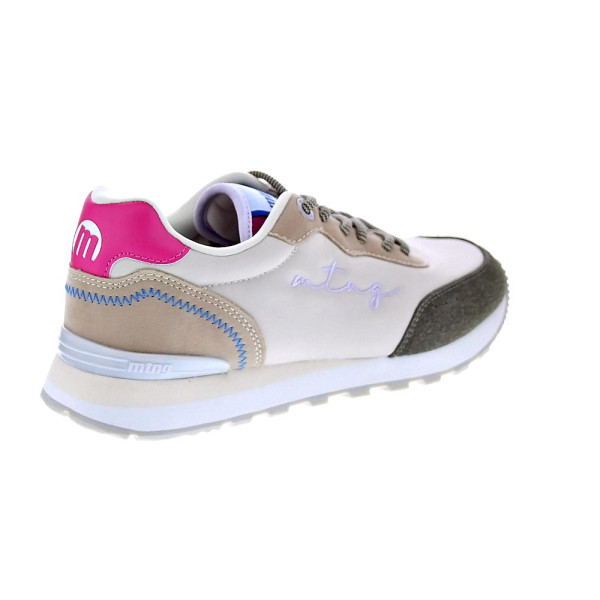 Zapatillas Mtng zapatos Mujer modelo Joggo Beige Cordón