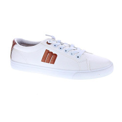 Zapatillas Mtng zapatos Mujer modelo Aria Blanco Elástico 2