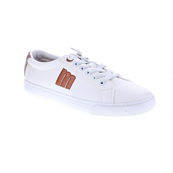 Zapatillas Mtng zapatos Mujer modelo Aria Blanco Elástico
