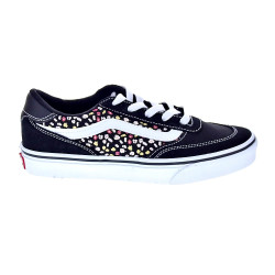 Zapatillas Vans zapatos Mujer modelo Brooklyn Ls Negro Cordón