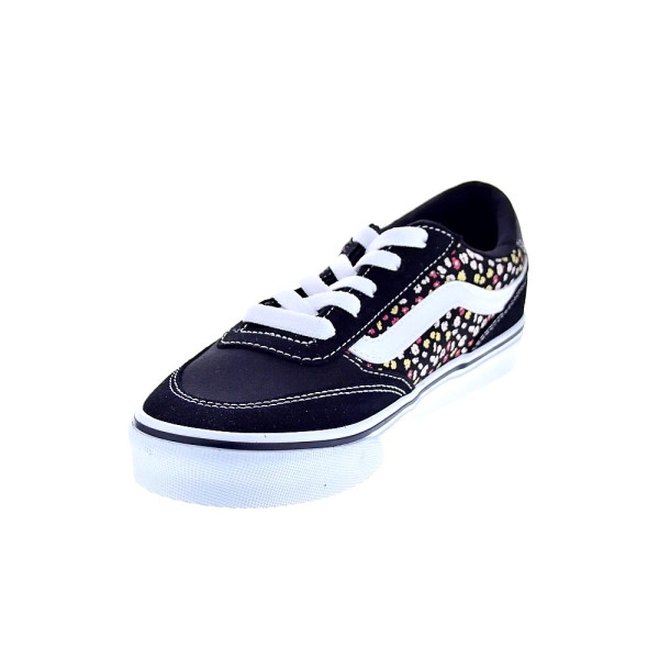 Zapatillas Vans zapatos Mujer modelo Brooklyn Ls Negro Cordón