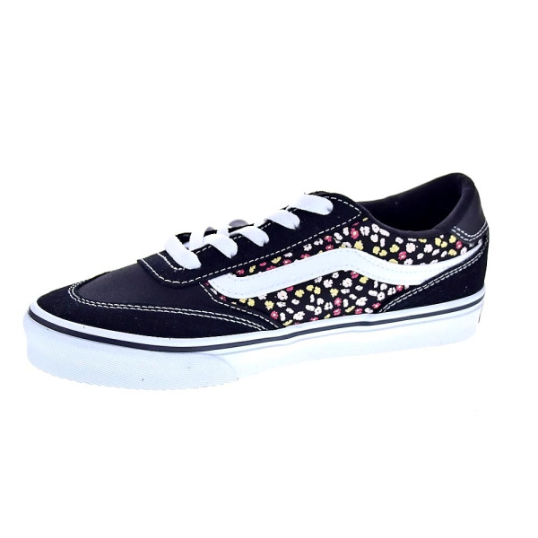 Zapatillas Vans zapatos Mujer modelo Brooklyn Ls Negro Cordón