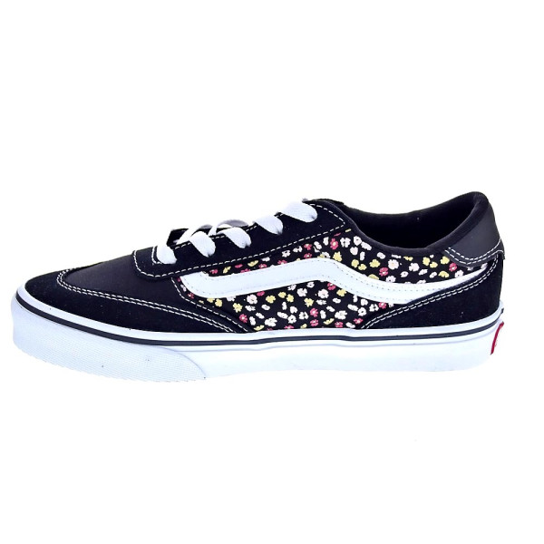 Zapatillas Vans zapatos Mujer modelo Brooklyn Ls Negro Cordón
