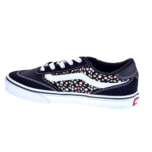 Zapatillas Vans zapatos Mujer modelo Brooklyn Ls Negro Cordón