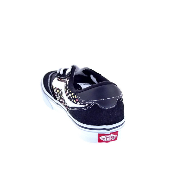 Zapatillas Vans zapatos Mujer modelo Brooklyn Ls Negro Cordón