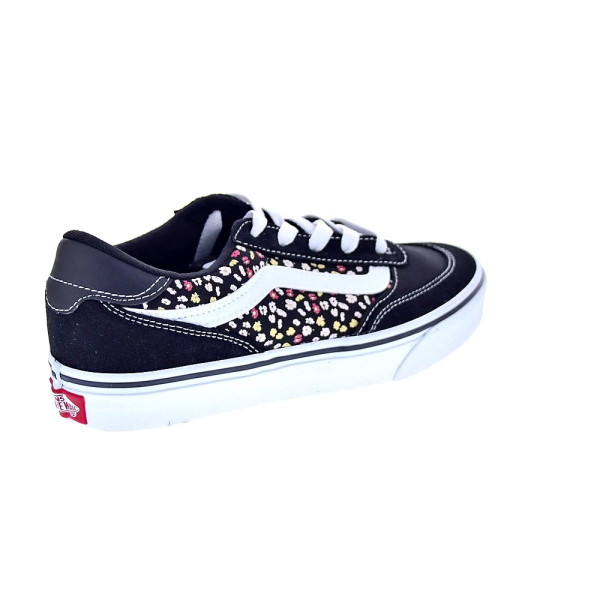 Zapatillas Vans zapatos Mujer modelo Brooklyn Ls Negro Cordón