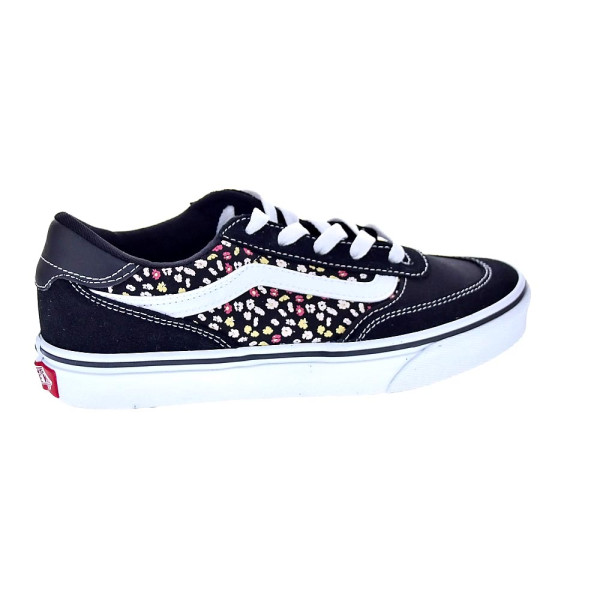Zapatillas Vans zapatos Mujer modelo Brooklyn Ls Negro Cordón