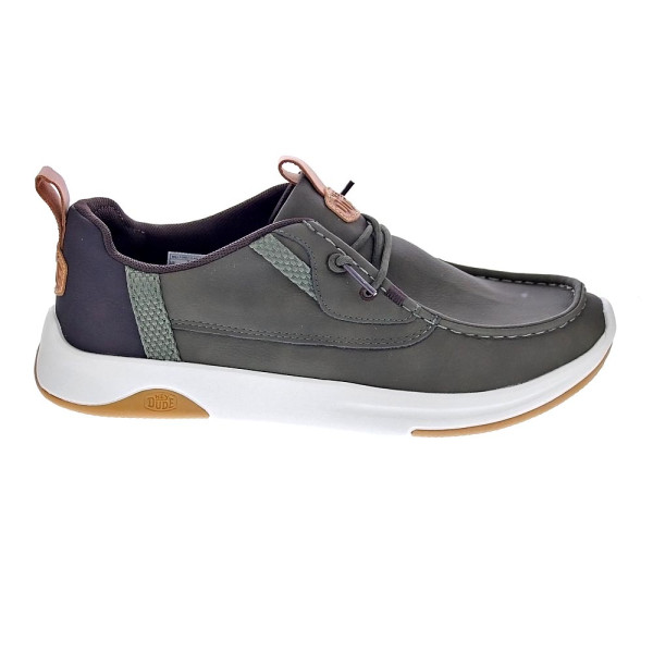 Mocasines Hey Dude zapatos Hombre modelo Wally Drift Classic Verde Elástico