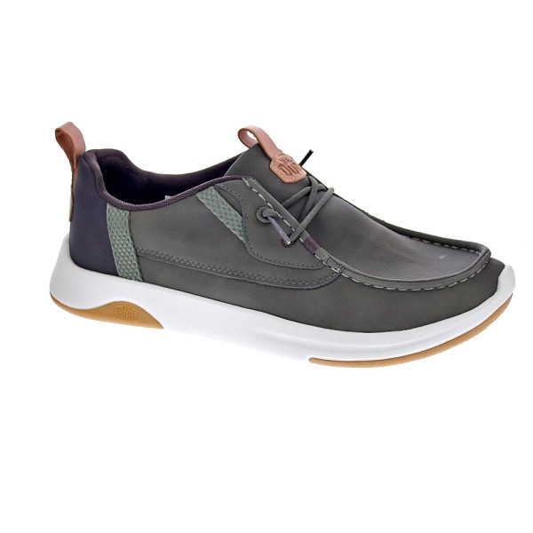 Mocasines Hey Dude zapatos Hombre modelo Wally Drift Classic Verde Elástico