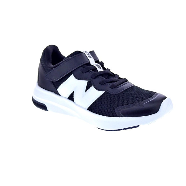 Zapatillas New Balance zapatos Niño modelo PT578 BK Negro Velcro