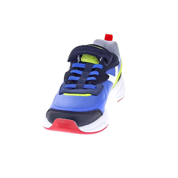 Zapatillas Munich zapatos Niño modelo Mini Track Vco 114 Azul Velcro
