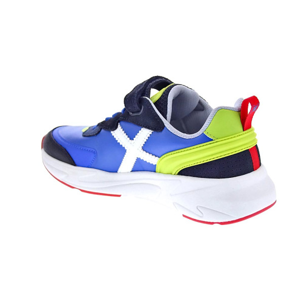 Zapatillas Munich zapatos Niño modelo Mini Track Vco 114 Azul Velcro