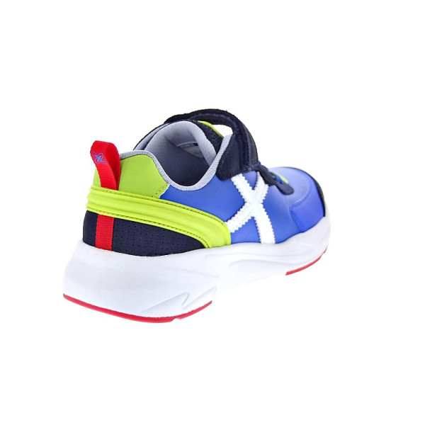 Zapatillas Munich zapatos Niño modelo Mini Track Vco 114 Azul Velcro