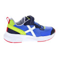 Zapatillas Munich zapatos Niño modelo Mini Track Vco 114 Azul Velcro