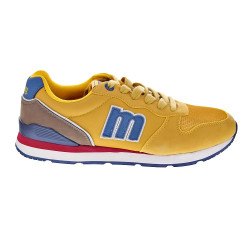 Zapatillas Mtng zapatos Hombre modelo Joggo Amarillo Cordón