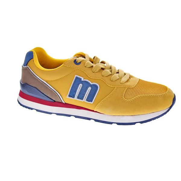 Zapatillas Mtng zapatos Hombre modelo Joggo Amarillo Cordón