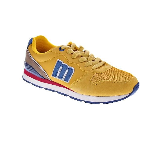 Zapatillas Mtng zapatos Hombre modelo Joggo Amarillo Cordón