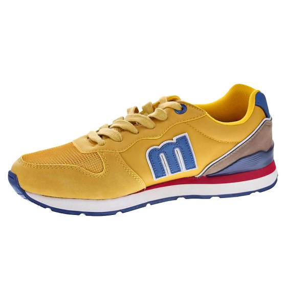 Zapatillas Mtng zapatos Hombre modelo Joggo Amarillo Cordón