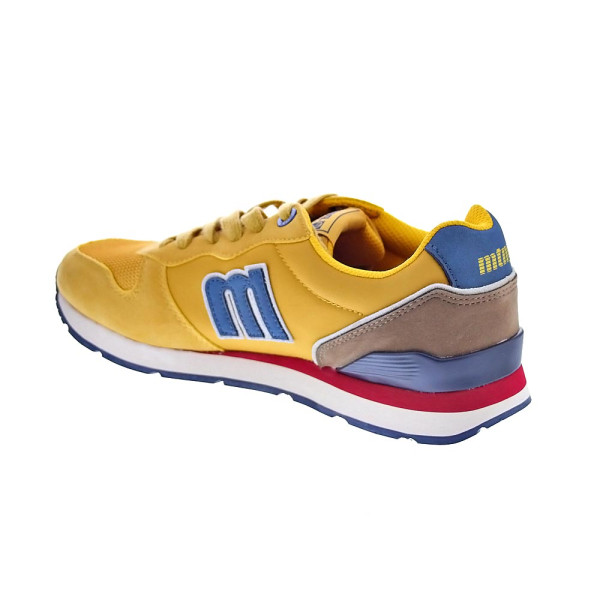 Zapatillas Mtng zapatos Hombre modelo Joggo Amarillo Cordón