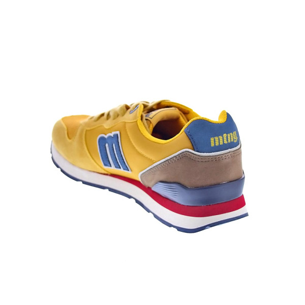 Zapatillas Mtng zapatos Hombre modelo Joggo Amarillo Cordón