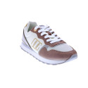 Zapatillas Mtng zapatos Mujer modelo Joggo Beige Cordón