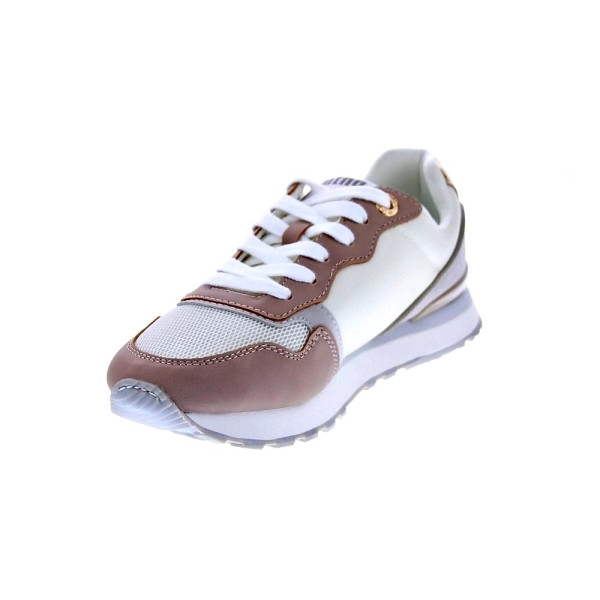 Zapatillas Mtng zapatos Mujer modelo Joggo Beige Cordón